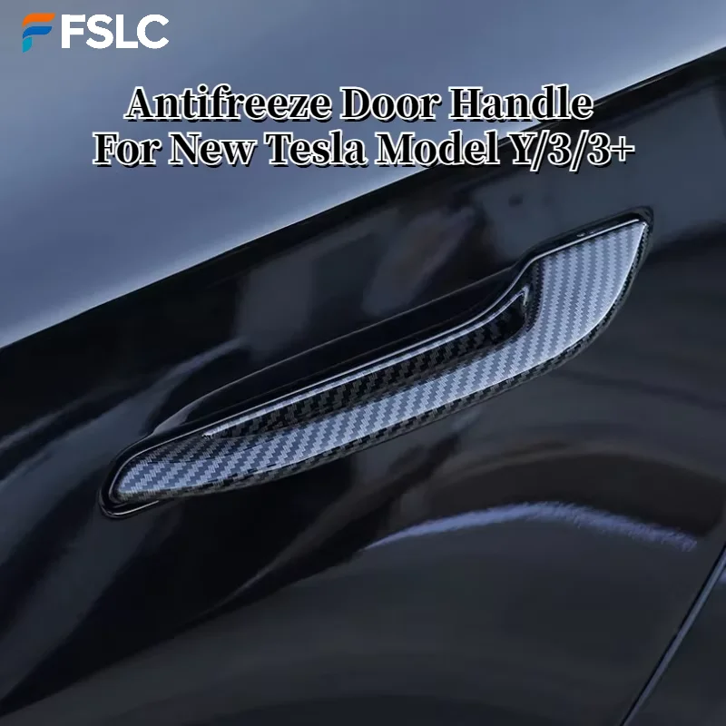 

For Tesla Model Y 3 3+ Highland Y YL Juniper 2025 Antifreeze Door Handle Cover Frost Proof Protective Patch Car Accessories