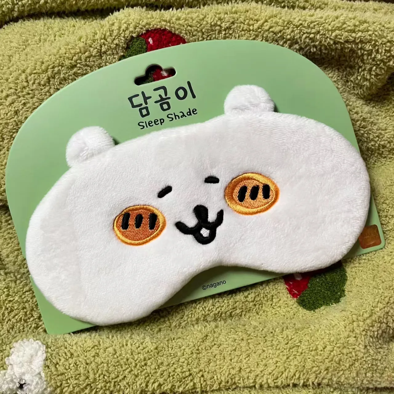 

Mocking Bear Sleep Mask High Quality Export Grade Light Blocking Breathable Adjustable For Night Rest And Nap Eye Pillow