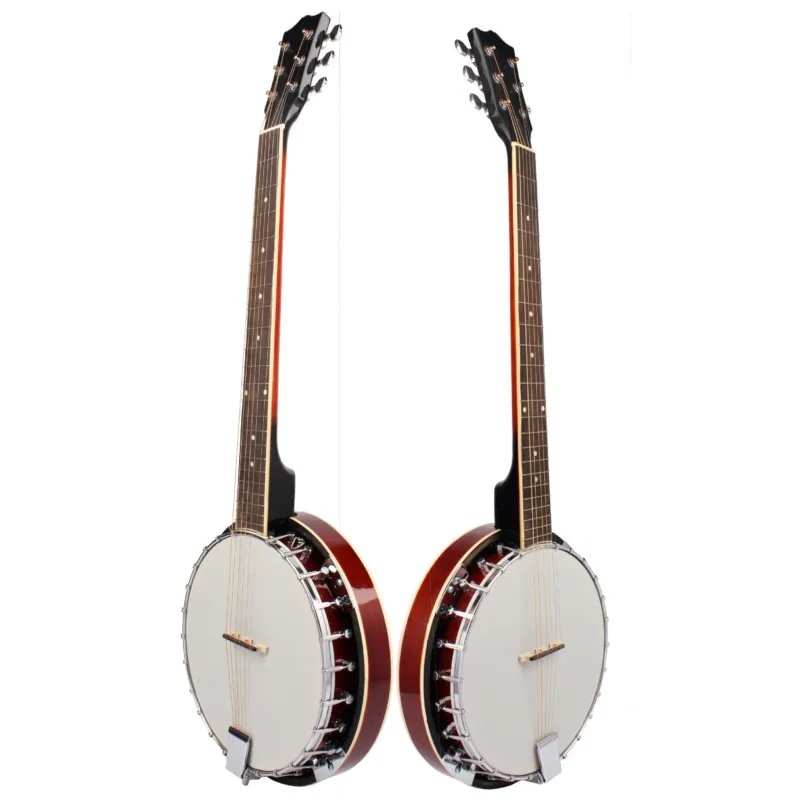 Hot 6-string Banjo Log Shabili 6-string Turtledove Practice Playing Banjo Western Instruments Banjo Instrumento Musical