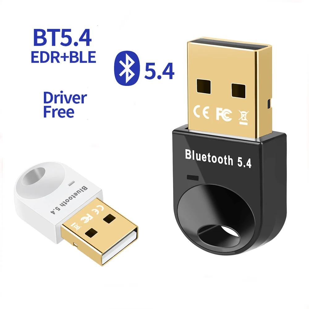 

USB Bluetooth 5,4 адаптер передатчик приемник для мыши клавиатуры беспроводной USB Bluetooth аудио адаптер для ПК компьютера ноутбука