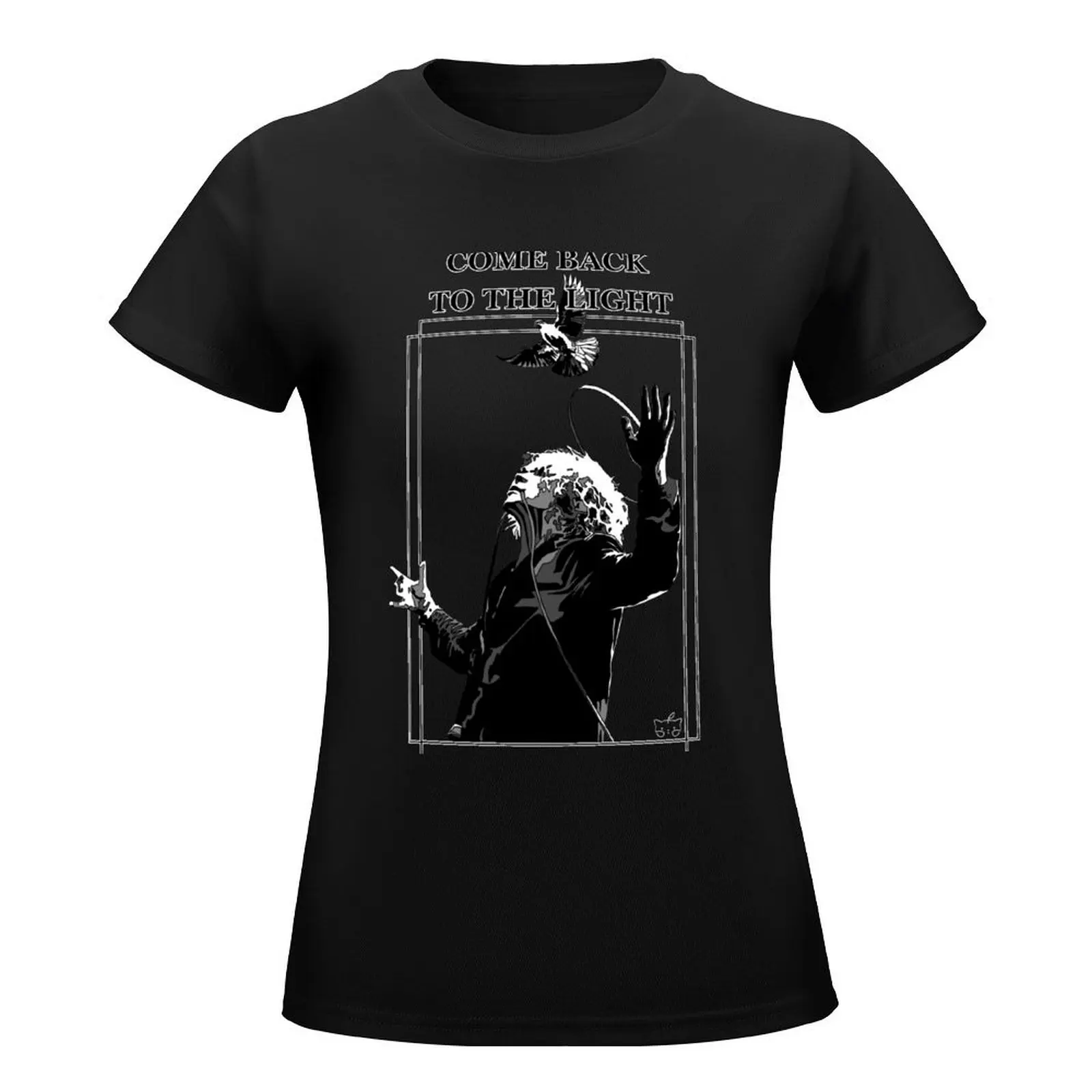 The GazettE RUKI, COME BACK TO THE LIGHT T-Shirt anime clothes Female clothing western t shirts for Women