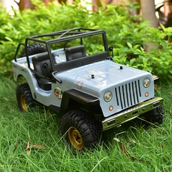 1/10 Rgt 86010-Cj Rc Car Off Road 4x4 Professional Electric Four-Wheel Drive Remote Control Climbing Jeep Vehicle Model