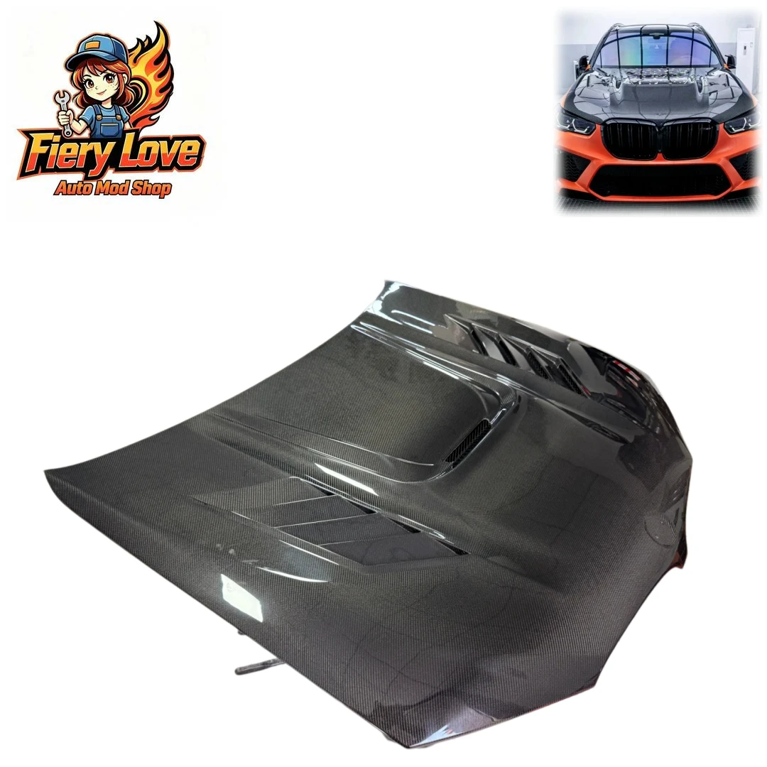 Model Kit Bmw - New Model Carbon Fiber Hood Suitable