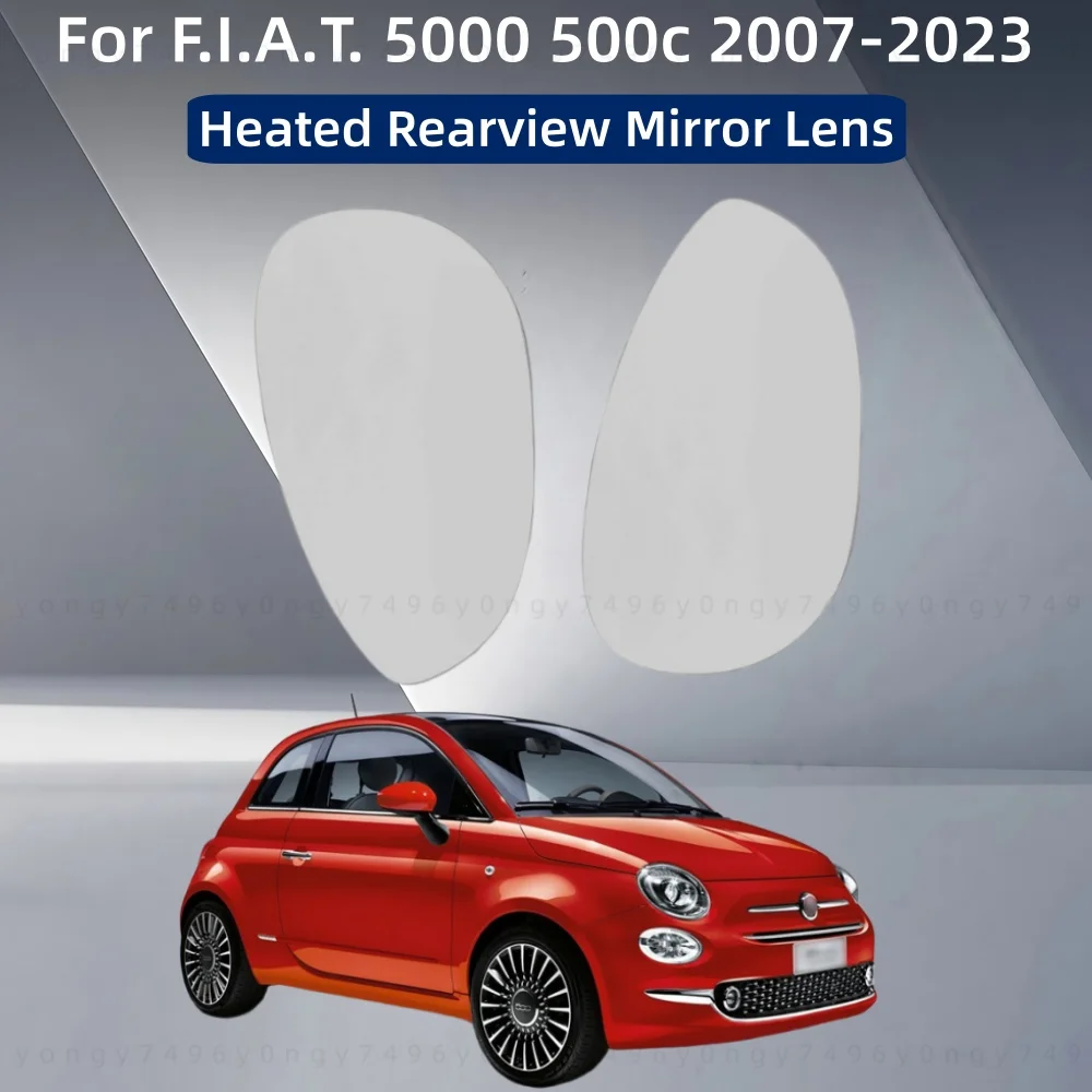

Автомобильные аксессуары для зеркала заднего вида с подогревом для FIAT 5000 500c 2007 2008 2009 2010 2011 2012 2013-2023 украшение