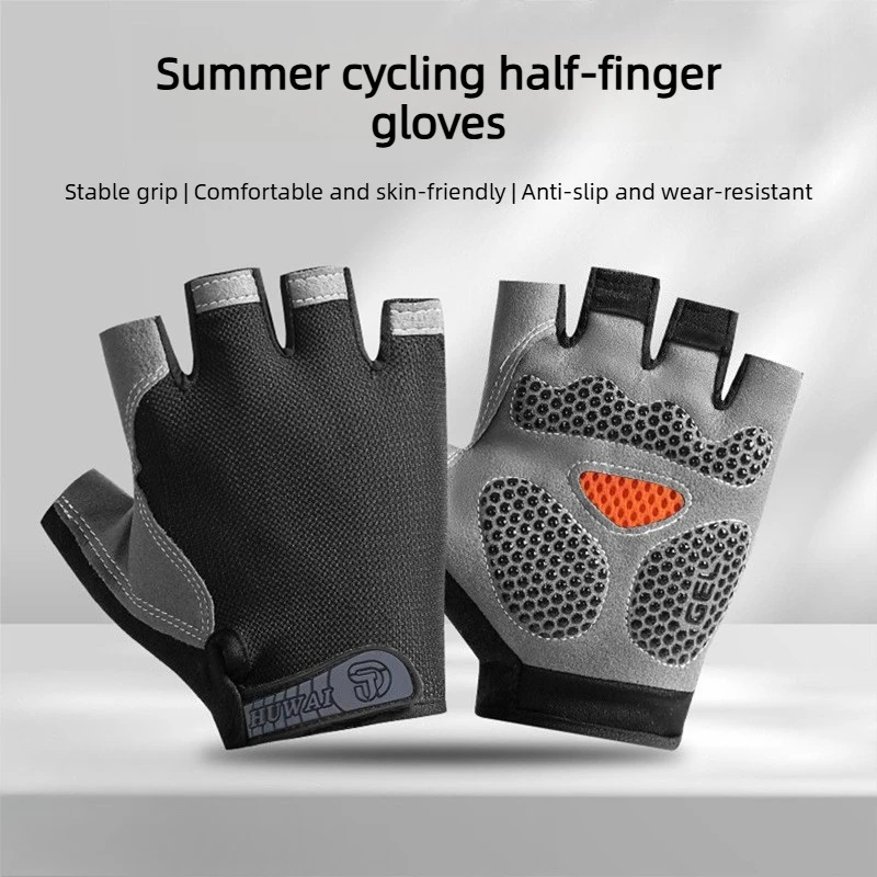 

Unisex Cycling Gloves Sports Fitness Summer Thin Outdoor Cycling Non-slip Gloves