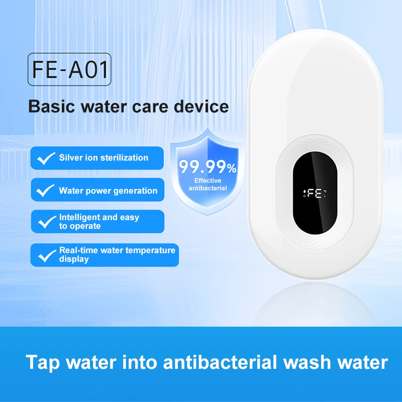 Shower Water Filter Household Water Purifiers Soften Hard Water Temperature Display For Home Health