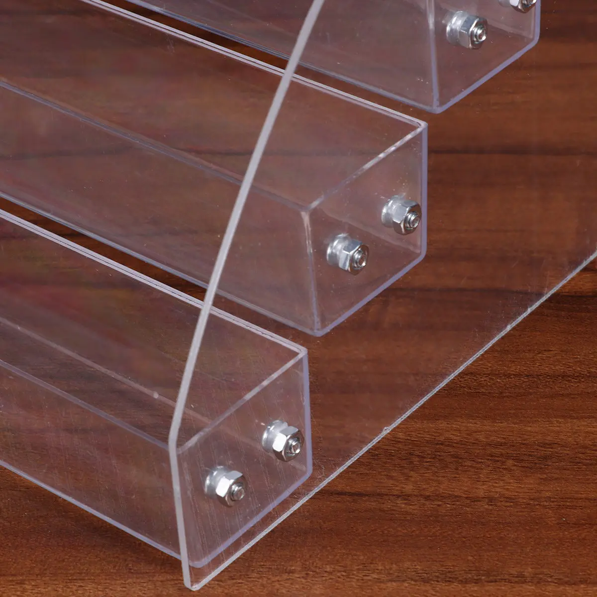 

7 Layers Acrylic Nail Polish Display Rack Transparent Storage Organizer For Beauty Items Shelf Multilayer Display Stand Case