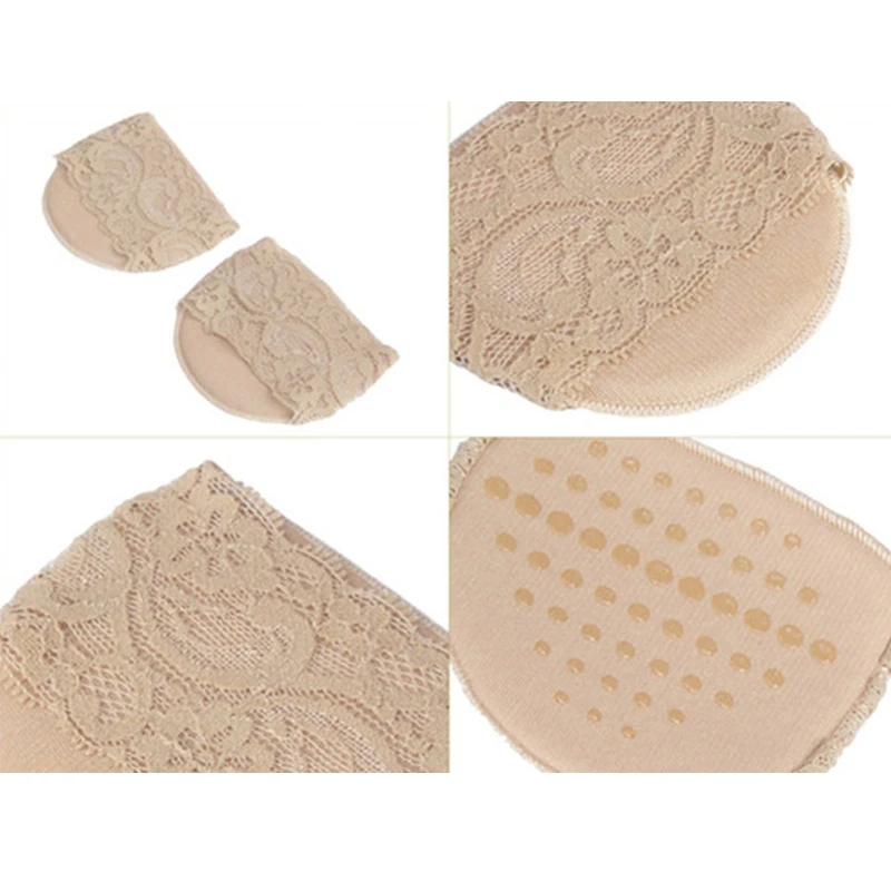 1 Stuks Hiel Pad Veilige Buffer Hoge Hakken Inlegzolen Massage Anti-Slip Matten Demping Zachte Voet Pads Schoen Accessoires Anti-Slip Inlegzolen