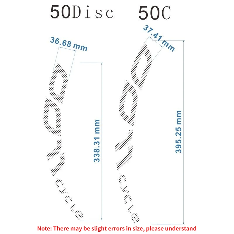 0011 cycle Road Bike Wheels Stickers Bicycle Rim Decals Waterproof Decorative Sticker Cycling Accessories 50C 50D