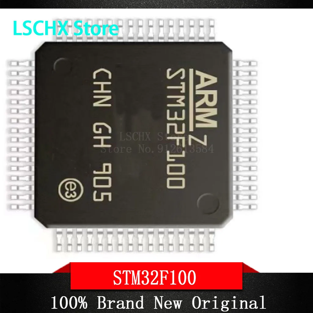 1pcs STM32F100RCT6B STM32F100C6T6B STM32F100RBT6B STM32F100RCT6 STM32F100C4T6B STM32F100R8T6B STM32F100R4T6B MCU