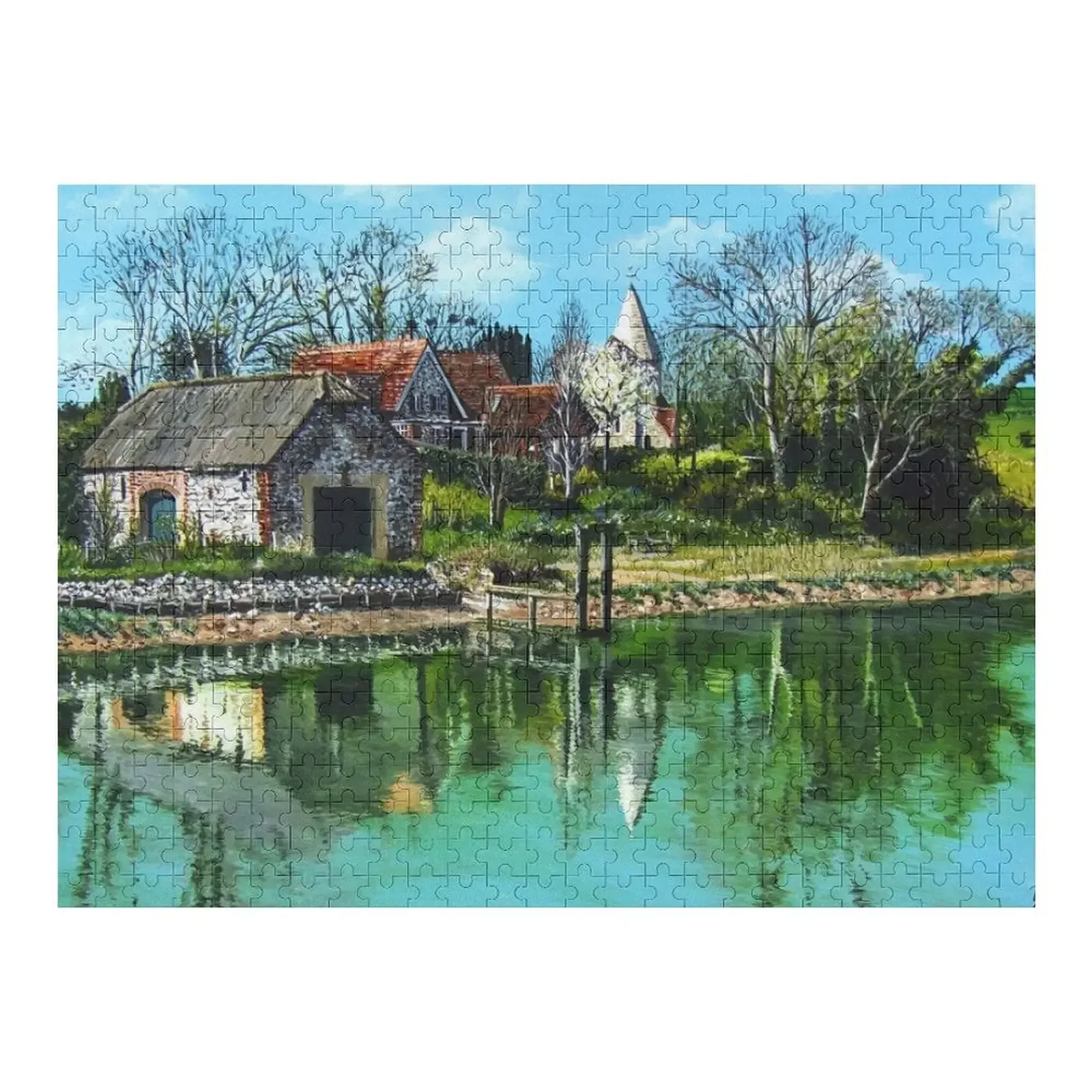 

Пазл Piddinghoe Reflections Jigsaw Персонализированный пазл на заказ
