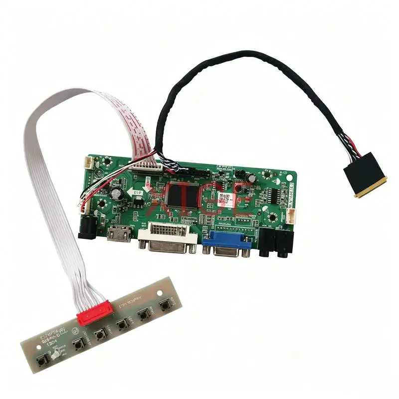 For LTN145AT01 N134B6 LTN160AT06 LP145WH1 Controller Board Kit 1366*768 HDMI+DVI+VGA 1366x768 40 Pin LVDS Laptops Display Screen
