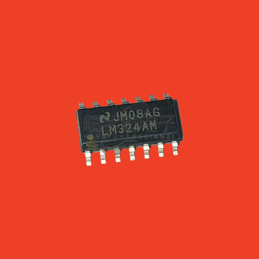 10 pcs/ new original genuine LM324AM LM324AMX/NOPB SOP-14 quad operational amplifier IC