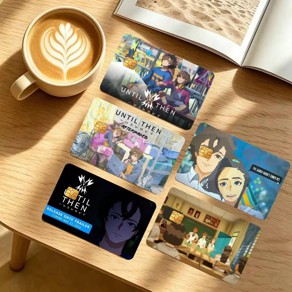 Game Until Then fun  Cartoon Credit Card Skin Stickers For Bank Card Bus Metro Card Sticker Waterproof Women Gift