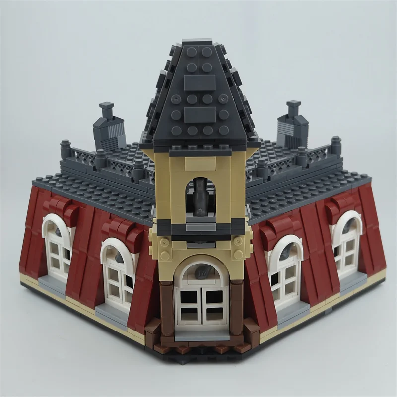 AUF LAGER Kaffeehaus Modell Klassische Street View Architektur Spielzeug Bausteine Hochwertige Ziegel 10182 Weihnachtsgeschenke