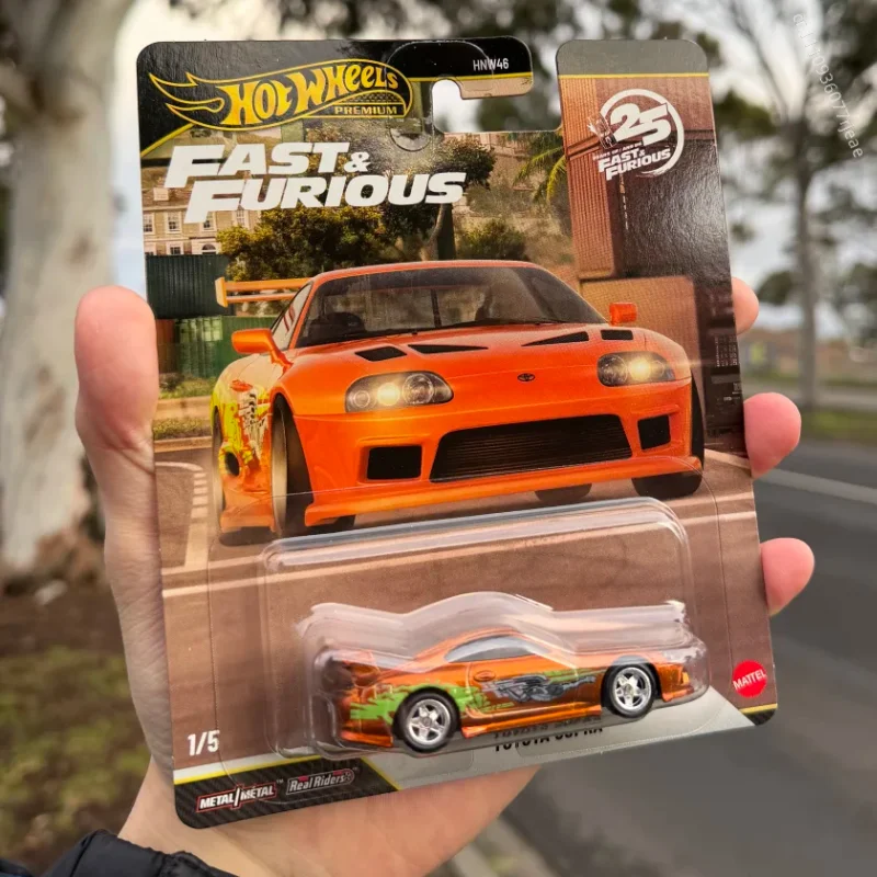 Neue Hot Wheels Premium Fast & Furious HNW46 Serie 1/64 Legierungsautomodell Toyota Supra Lexus LFA Autosammlung Modellspielzeug Geschenk