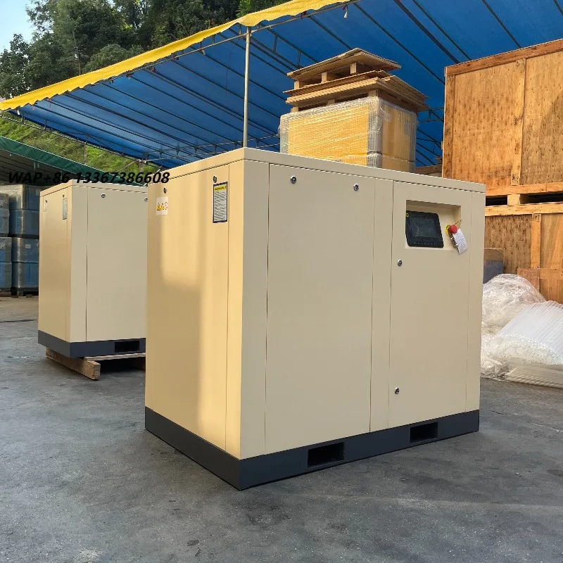 RTTW 30HP 22KW IP54 8Bar Fixed Speed Industrial Constant Speed Power Frequency Screw air Compressor