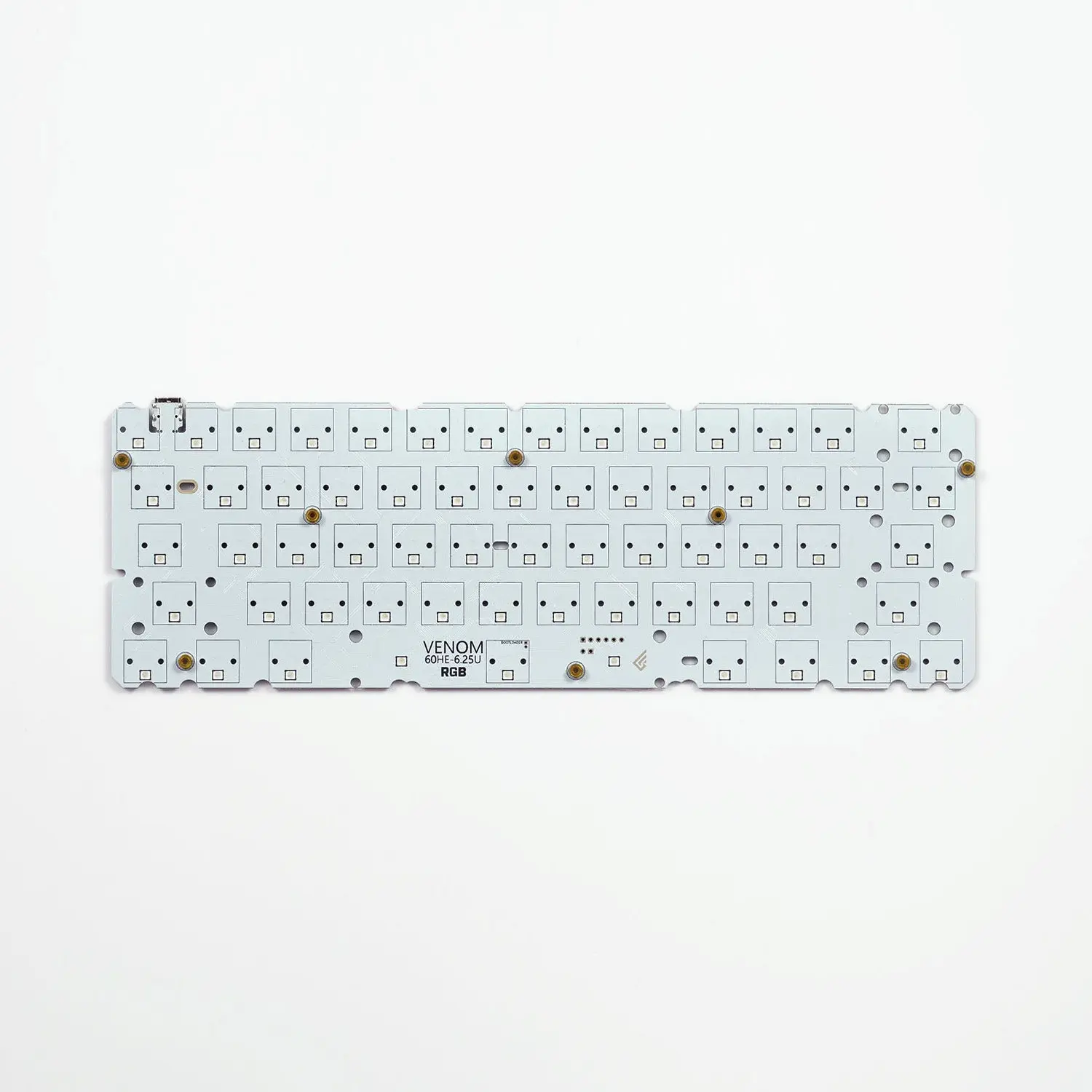 

Geonworks Venom65 HE Magnetic Keyboard PCB 6.25U 7U Venom60 HE RGB Gaming Keyboard 14kHz Scanning Rate PCB Board Accessory