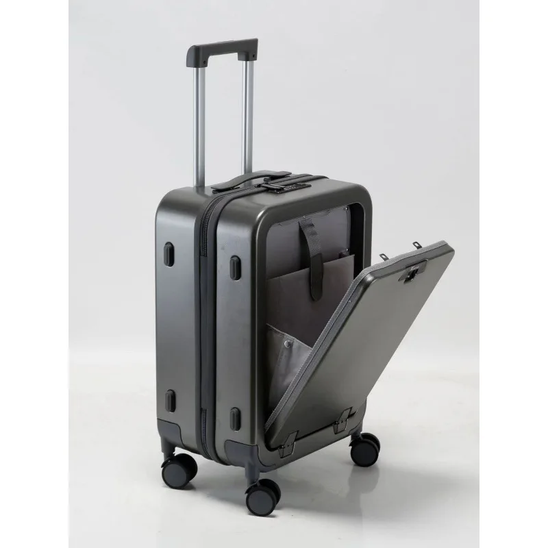 2024New Luggage Trolley Case Multi-Functional Password Suitcase Durable Suitcase Boarding Bag Storage Box