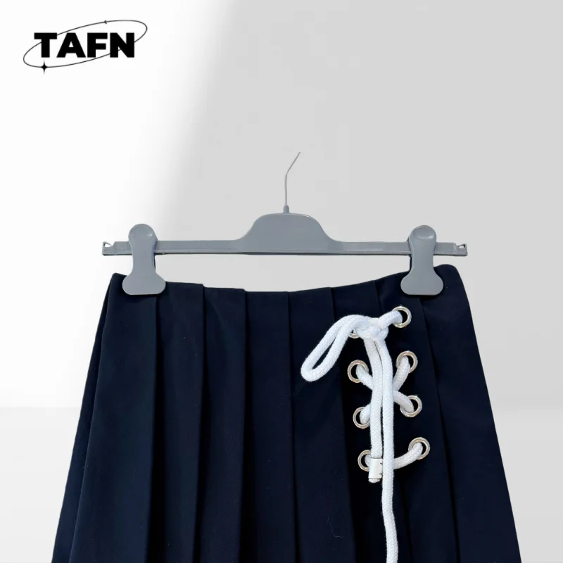Ladies Casual Skirt High Waist Simple Solid Color Flowy Mini Skirt Lightweight A-Line Skirt Women Solid Color High Waist AK0402