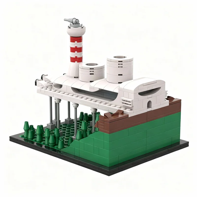 447pcs MOC Getter Robot Saotome Laboratory RENEWAL Architecture Model Building Christmas Gift Blocks Construction Toy Education