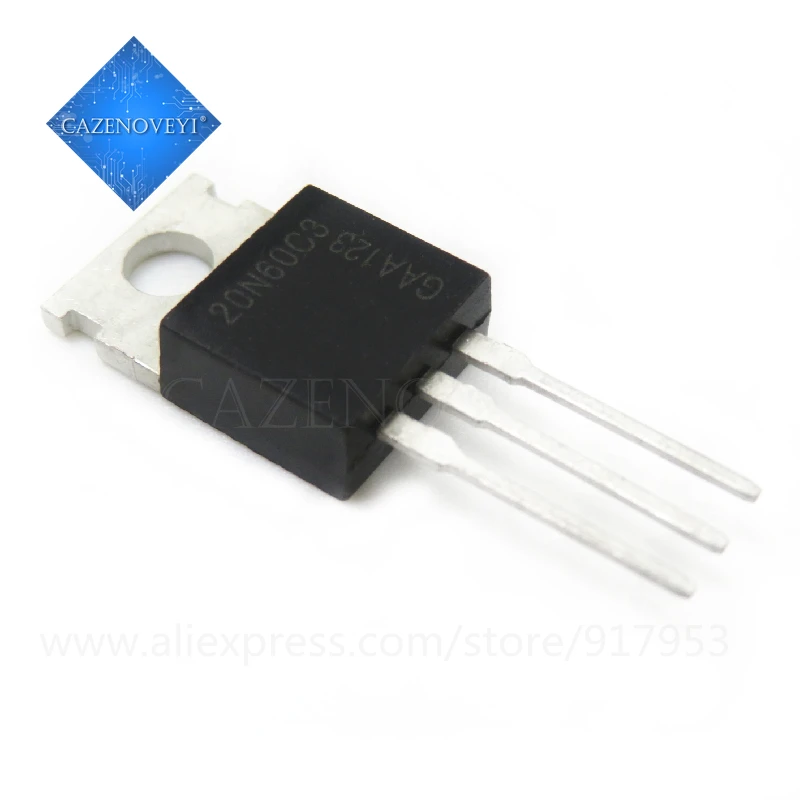 10pcs/lot SPP20N60C3 20N60C3 SPP20N60