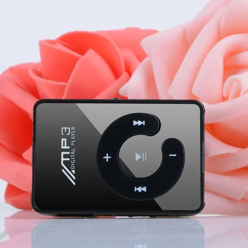 New Portable Mini Clip USB MP3 Player Music Media Support Micro SD TF Card Fashion Hifi MP3 for Outdoor Sports Mini Convenience