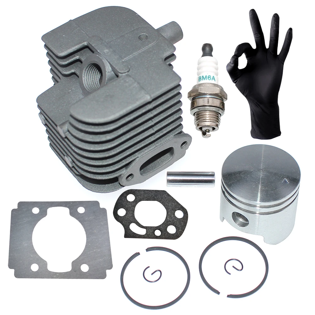 Imagem -03 - Kit de Pistão do Cilindro para Shindaiwa C230 T230 T230x T230xr-emc Es726 C230pt C230c C230ar 80280 80192 80770 A130001391 A130001160