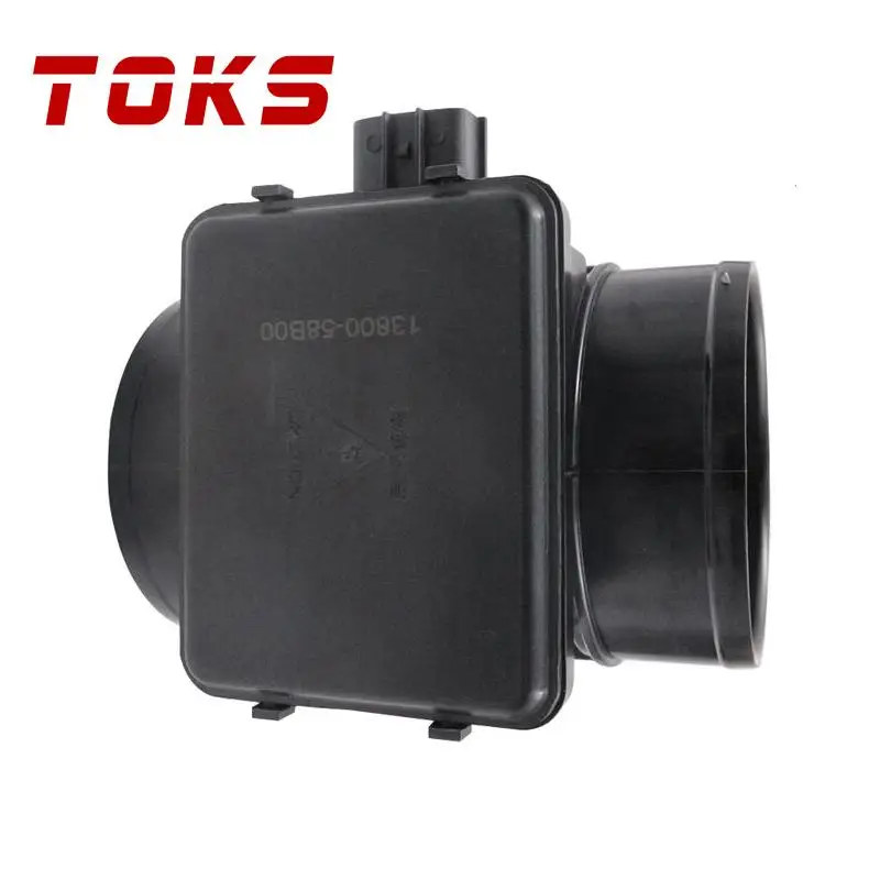 TOKS 1PC 13800-65D00 Mass Air Flow Sensor MAF For Chevrolet Mazda Geo Suzuki GRAND 1.6L 1998-2003 Automotive Parts 13800-58B00