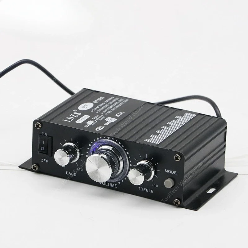 

BT-888 Bluetooth Power Amplifier 12V Mini Bluetooth Small Power Amplifier