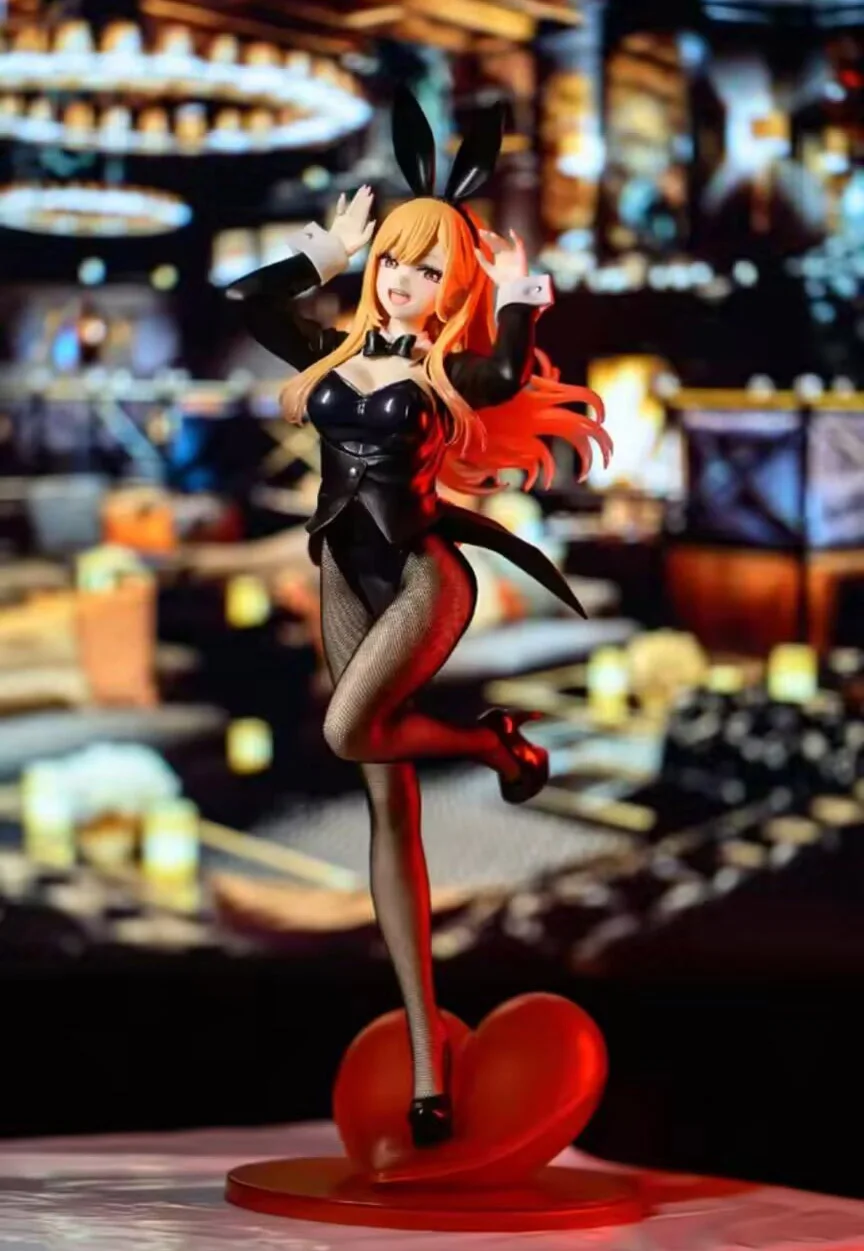 2026 Auf Lager PVC 100% Echte Japanische Original Anime Kitagawa Marin Bunny Actionfigur Sammlermodell Spielzeug