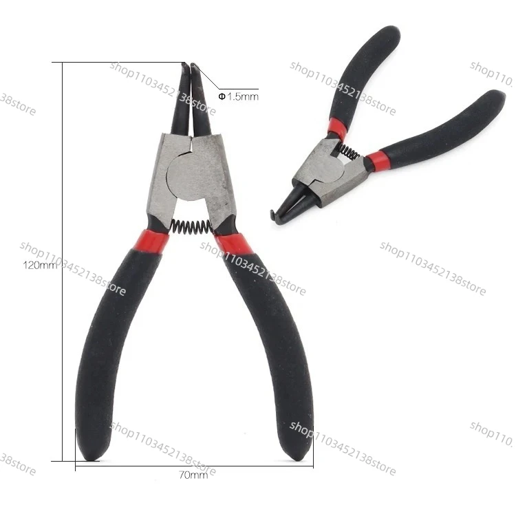 Model Tool Circuit Clamp Clamp/Ring Clamp - 5 Inch Bending Shaft Outside Bending X3 Installed