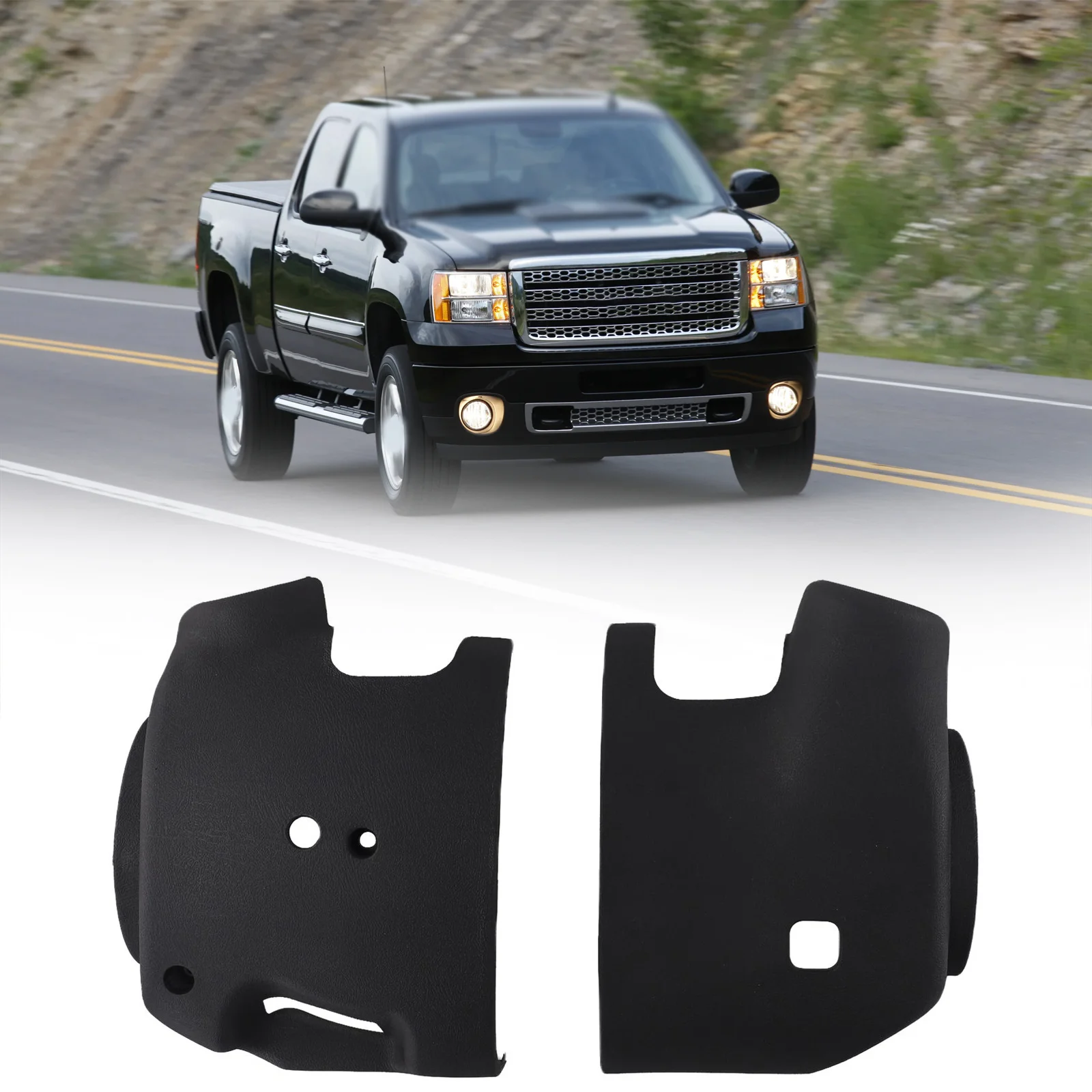 

Vehicle Interior Upgrade As Shown Steering Column Cover Upper Lower Cover Made Of Quality Materials Easy Installation