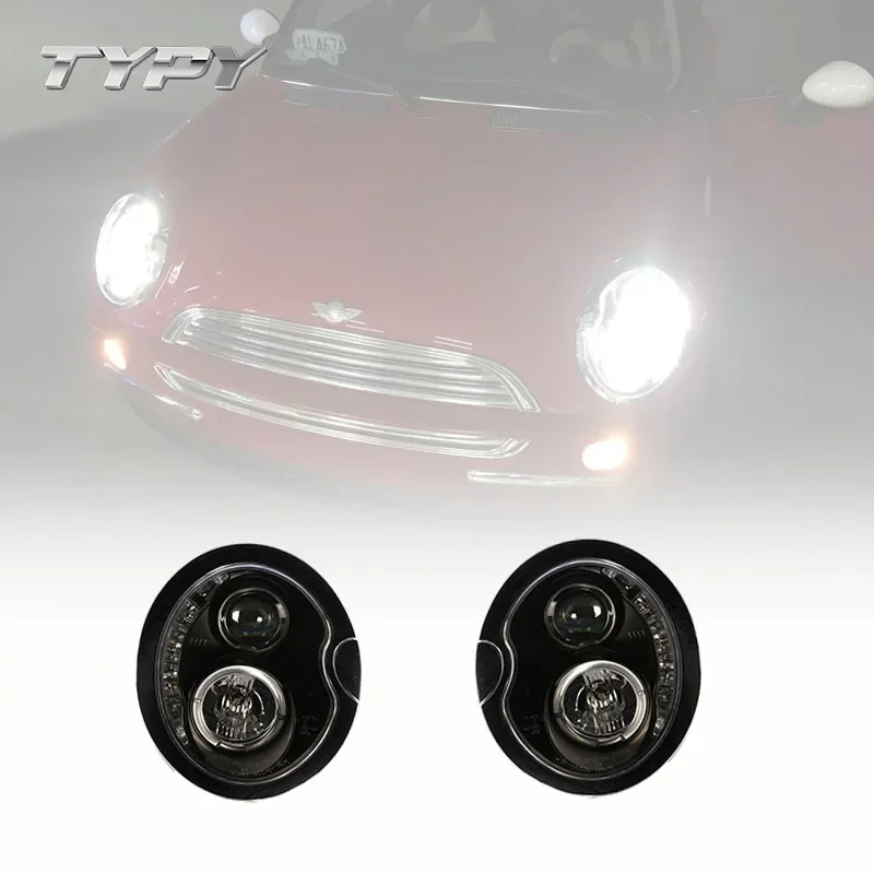 

Car Headlamp Headlights Modified LED Head Lamp Head Light LED DRL Running Lights For Mini cooper R50 R52 R53 2001-2006