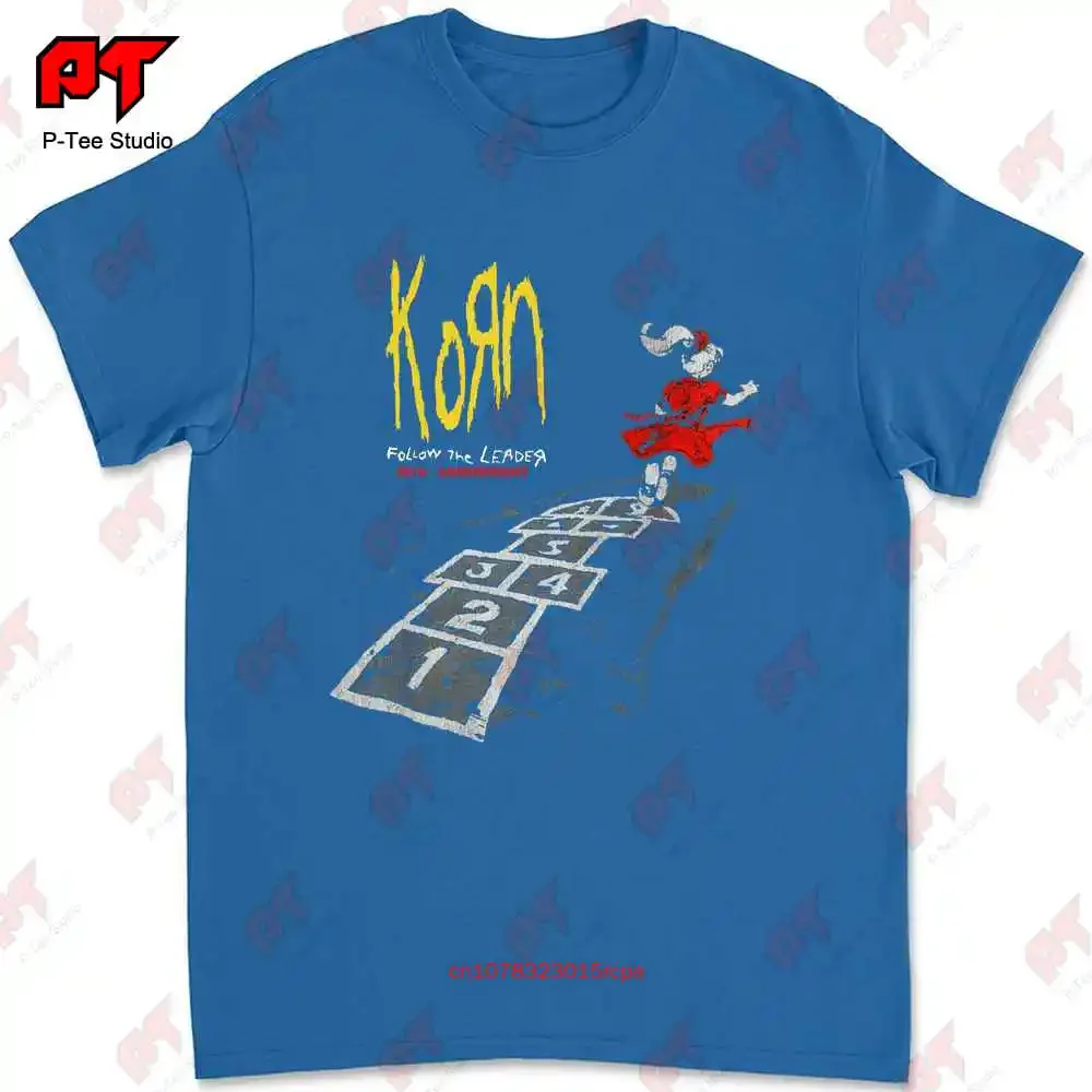 Authentic Korn Follow The Leader 20Th Anniversary T-shirt 4YZS image 3