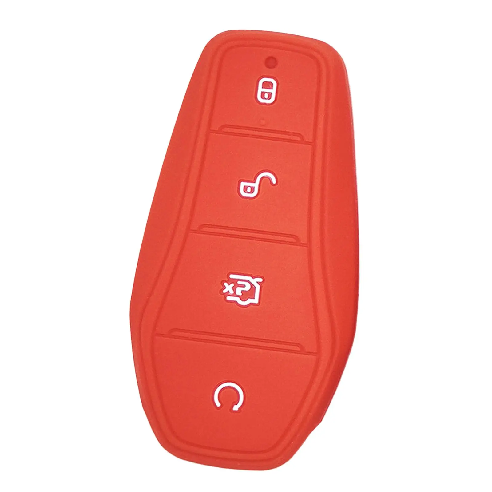 Durable Silicone Car Key Case Holder Replacement Key Fob Protector for BYD Atto