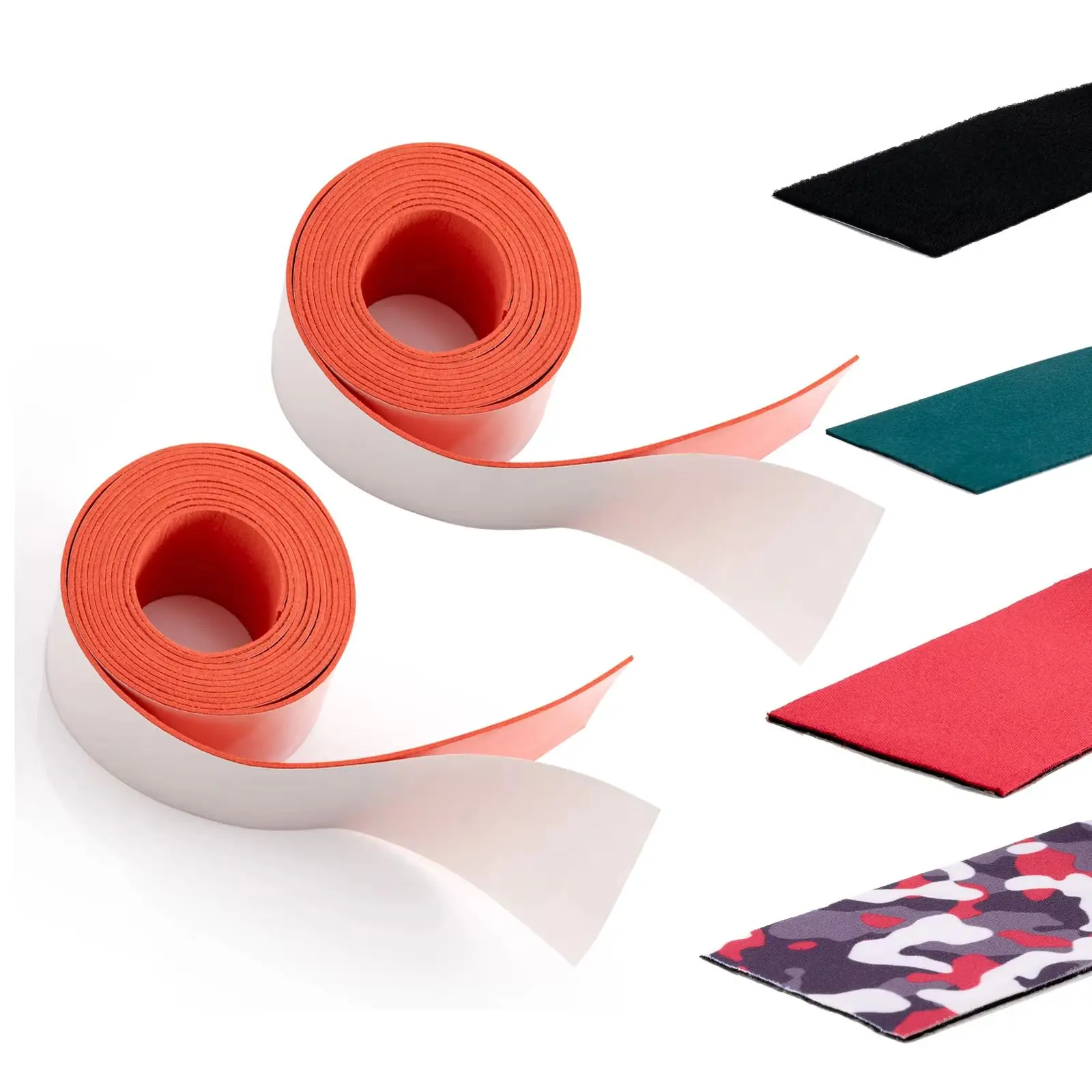FOSHIO 2Roll 200CM Spare Soft Felt Tape For Tinting Squeegee Furniture Table Leg Wall Edge Buffer Self-Adhesive Wrap Cloth Tool