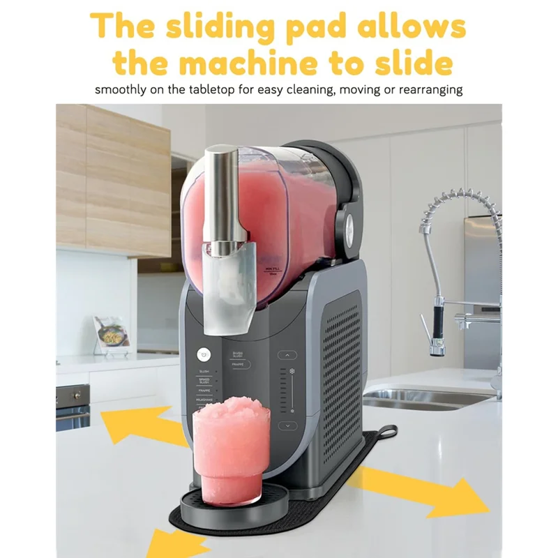 A83G- ماكينة شرب مجمدة سريعة الشرائح على الطاولة لآلة نينجا سلوشي FS301 FS300 لوحة منزلقة