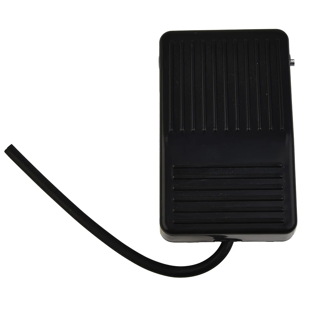 Pedal Switch for Workshop Automation AC 250V 10A Momentary Foot Operated Device with 130mm Cable and Dual Mode Wiring Capability