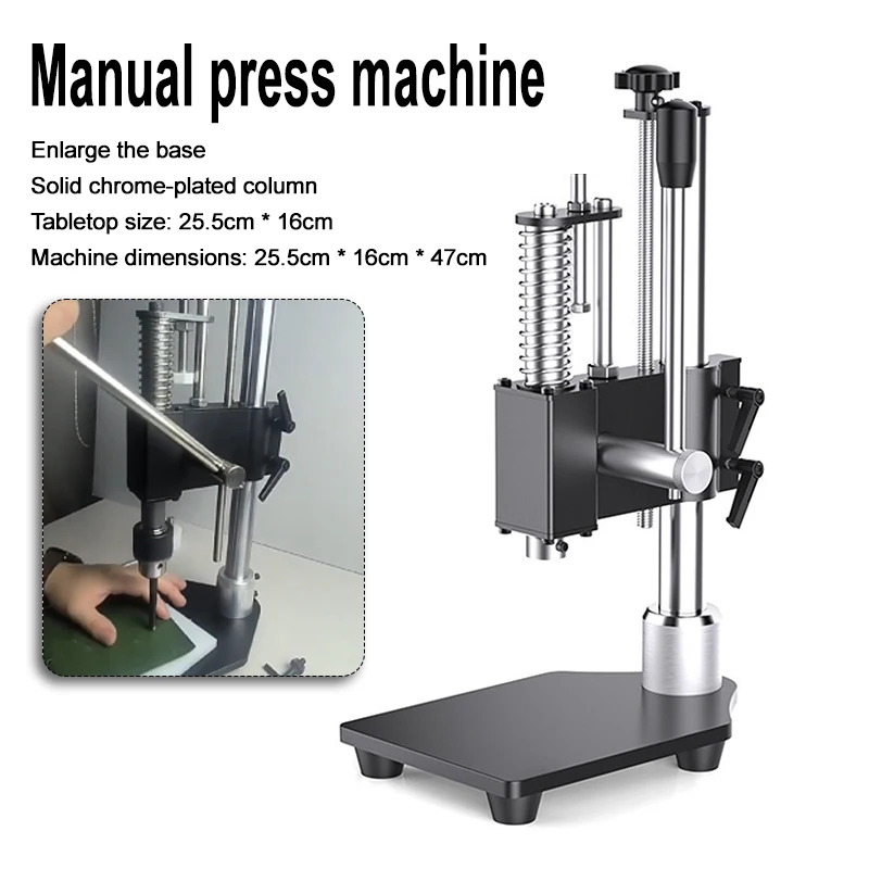 

Small Manual Press Machine, Stamping Machine,press Hand,punching Machine, Edge Cutting Machine,cap Pressing Machine
