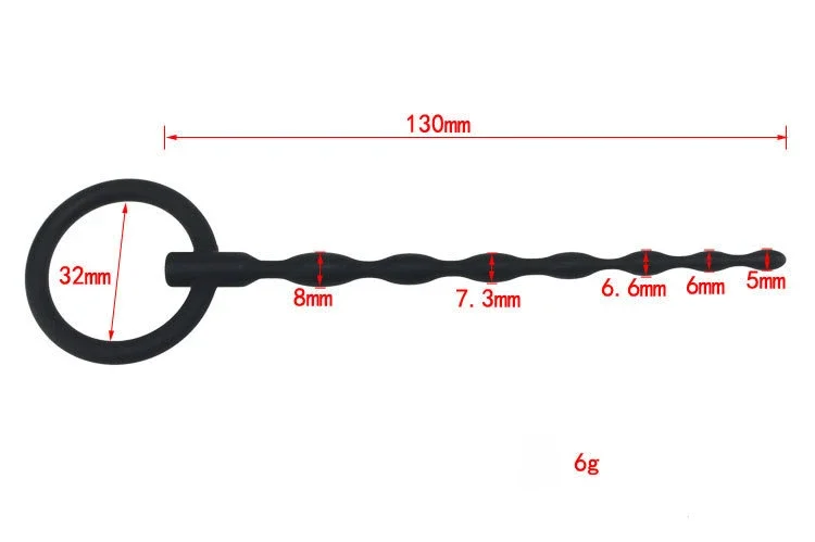 8 أحجام لينة سيليكون مجرى البول موسع الحصان العين عصا القضيب قضيب الذكور الاستمناء انسداد محفز القسطرة الجنس لعب للرجال