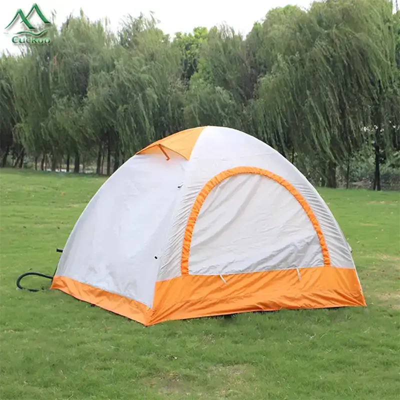 

Hot sale!High Quality 4 Person Waterproof Dome Tents Inflatable Glamping Hiking Tents for Camping