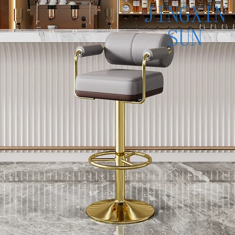 Comptoir pivotant de fauteuil  dossier tabouret haut pour comptoir cuisine