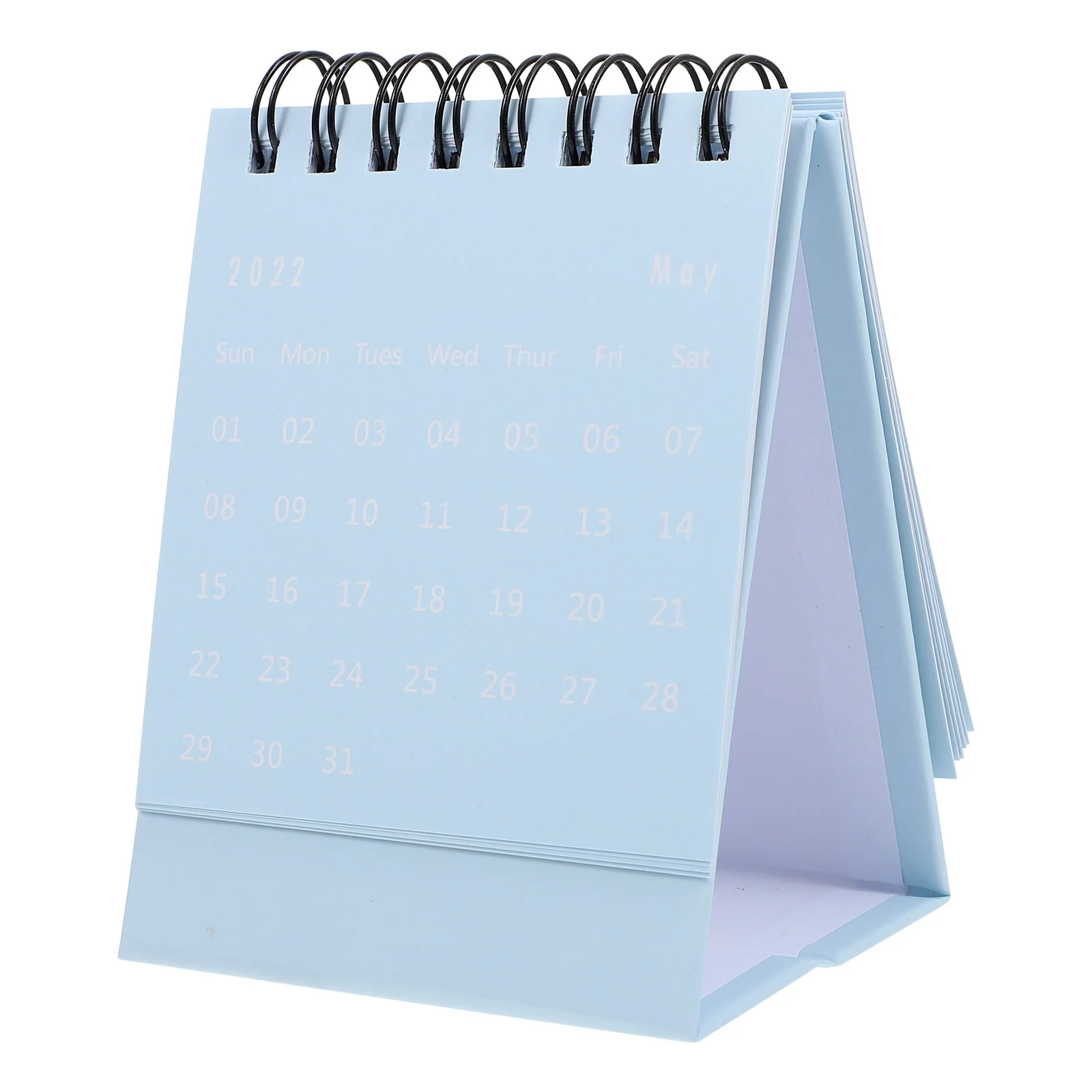 2022 Mini Desk Calendar Daily Standing Home Office for Desktop Simple Calander