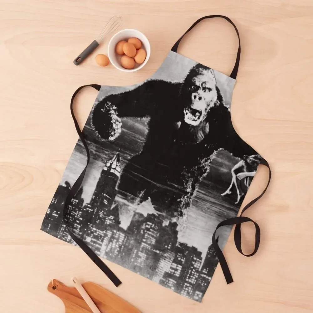 

The original 1933 King Kong . Apron Customizable Woman Chef Uniform Women's Dresses Men'ss Apron