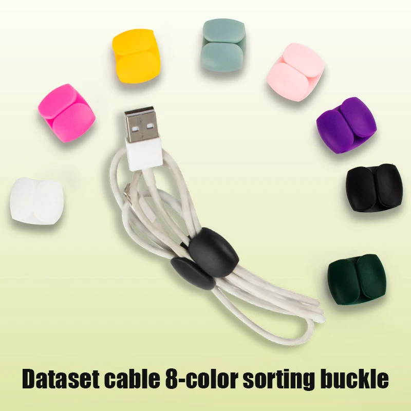 10/5/1PCS Multifunction Cable Organizer USB Holder Cable Management Clip Cord Keeper Headphone Earphone Phone Charger Wire Clips