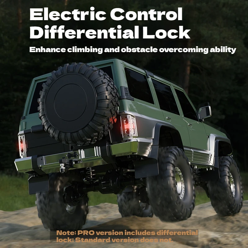 كوز الصنوبر الغابات دورية Y60 1/10 مقياس 4WD على الطرق الوعرة تسلق مركبة التحكم عن بعد الكهربائية RC نموذج محاكاة سيارة لعبة