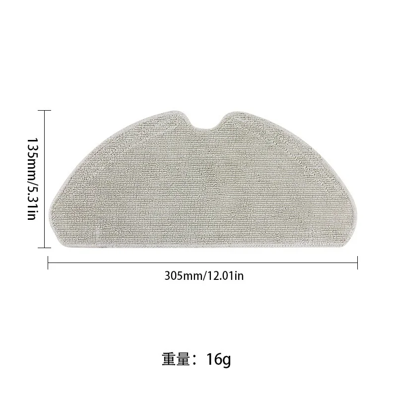 Panno Mop Per Xiaomi Dreame D10S D10S PRO D10S Plus Robot Aspirapolvere di Ricambio Panni Lavare Spazzare Parti