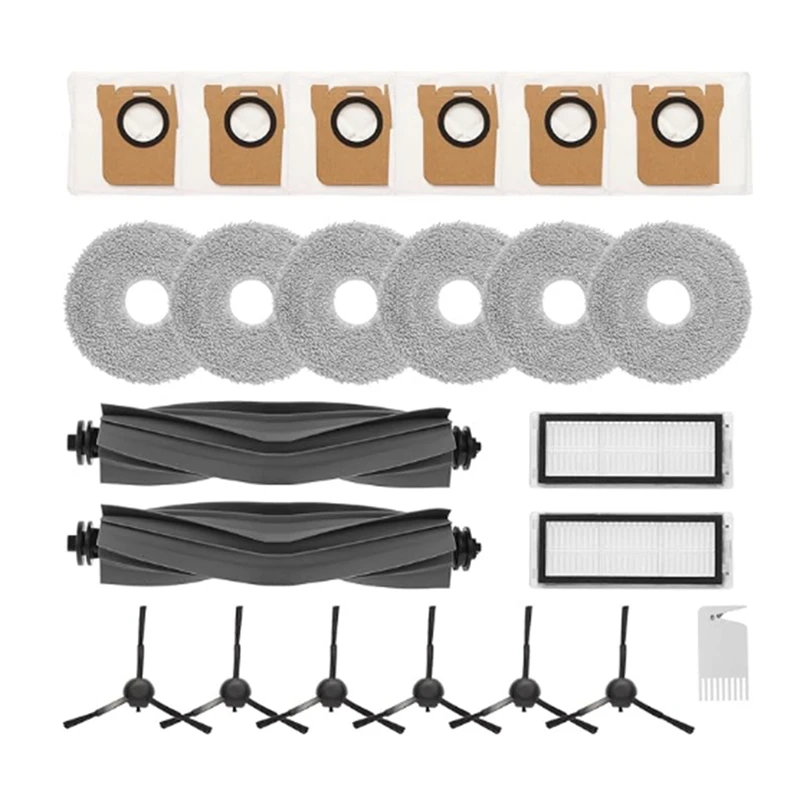 

Набор аксессуаров для робота-пылесоса Dreame L10 Ultra/L10S Ultra, аксессуары с основными щетками, фильтры HEPA, мешки для пыли
