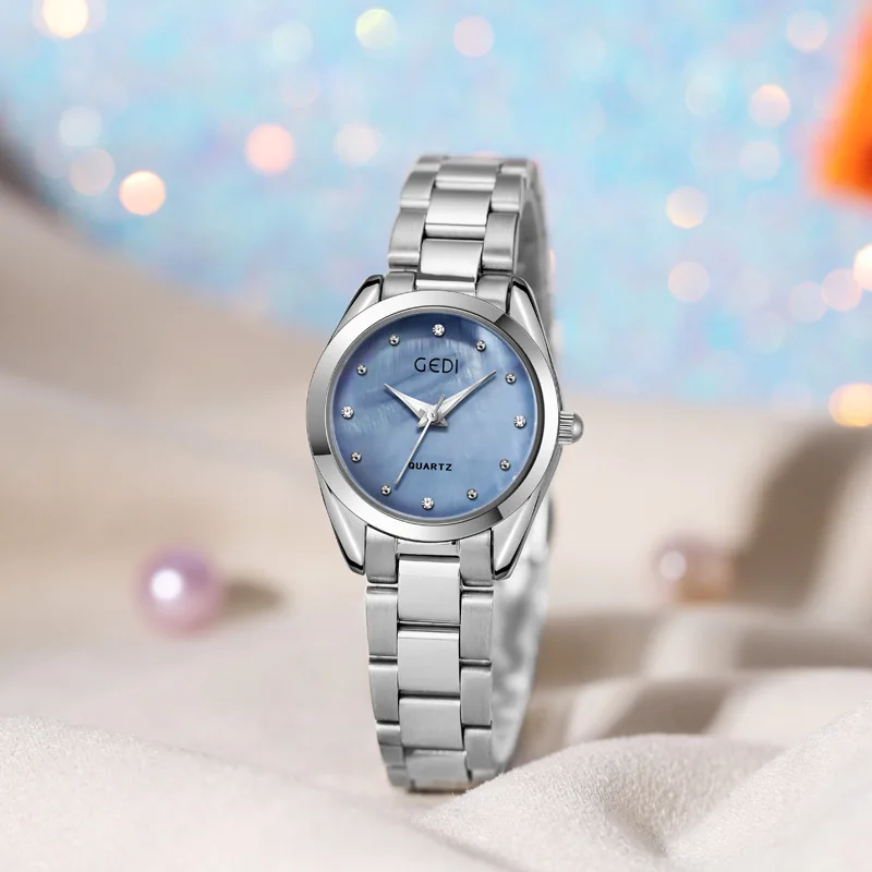 Hot-selling Fashion Steel Belt Women's Watch Exquisite Waterproof Watch Women's Student Quartz Watch